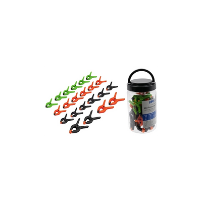 SET 22 PEZZI MORSETTI A MOLLA
