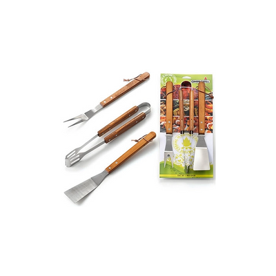 SET 3 PEZZI PER BARBECUE