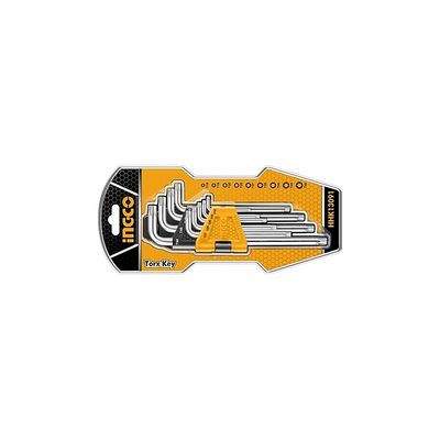 SET 9 CHIAVI TORX LUNGHE CON FORO