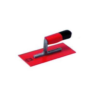 Sicodur blade finishing trowel riveted aluminium support blade thickness 2.5mm wooden handle — 817 Pavan