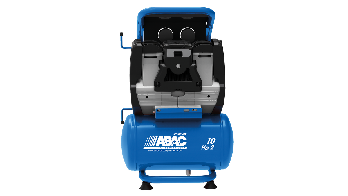 Compressore portatile 2hp Silverstone OS20P - 10litri, 10bar V230/50Hz Abac