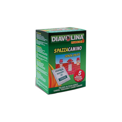 Deshollinador químico Diavolina en sobres monodosis, 5 x 50 g