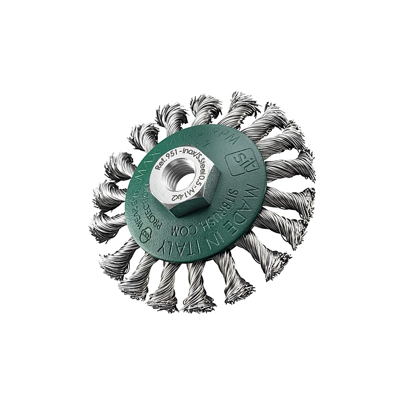 SPAZZOLA CONICA INOX SERIE BCZ95