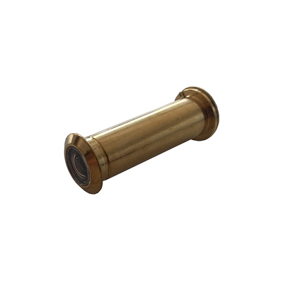 Spioncini per porte con campo visivo 160° a 3 lenti, foro 12 o 16 mm, in ottone lucido o nichelato satinato