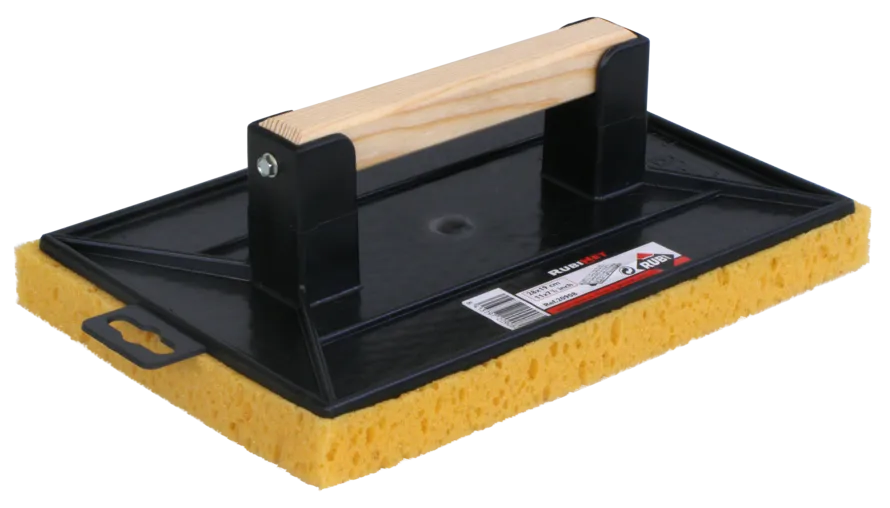 Rubi Frattazzo spugna con manico legno SUPERPRO