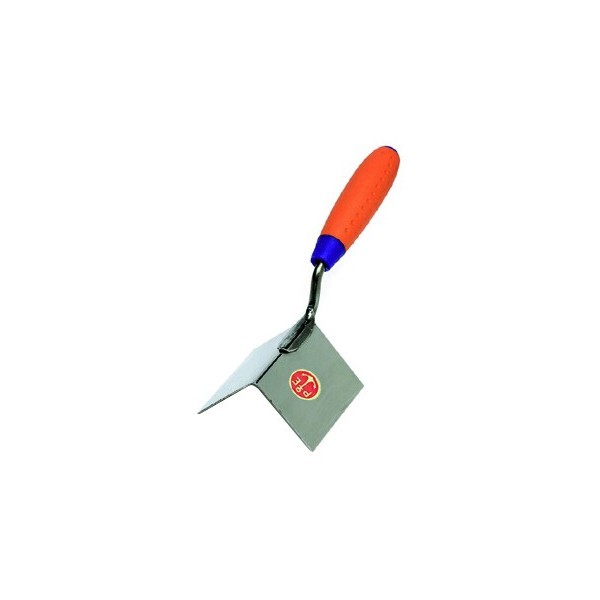 Pavan Stainless steel profiled finishing trowel for external