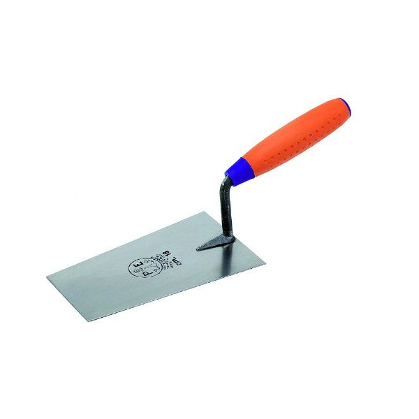 Stainless steel trowel, square tip, Sintesi handle — 946/I Pavan