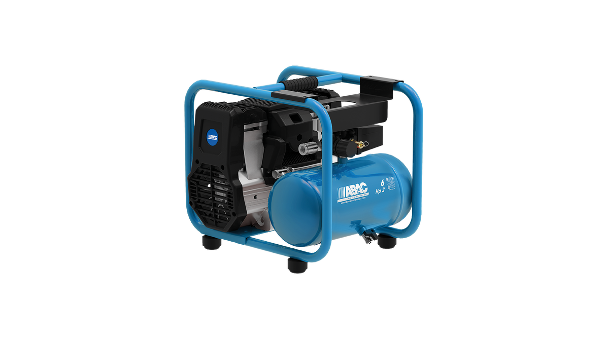 Compressore silenzioso Start Rollcage OS20P - 2hp, 6litri, 9bar Abac