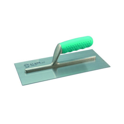Pavan Steel finishing trowel welded extended aluminium support 237 mm