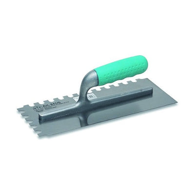 Steel finishing trowel welded Right toothed Sintesi handle — 841/D-DX Pavan