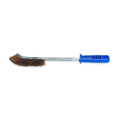Steel wire brush for welders and hobby crafts long handle "spid" — 1774/L Pavan