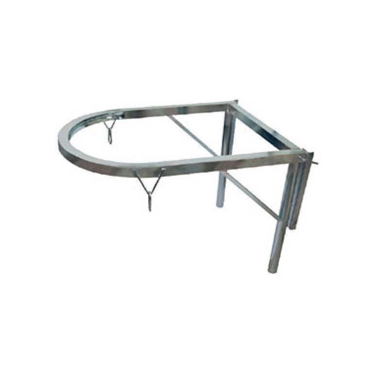 Tekcnoplast Supporto tramoggia zincato