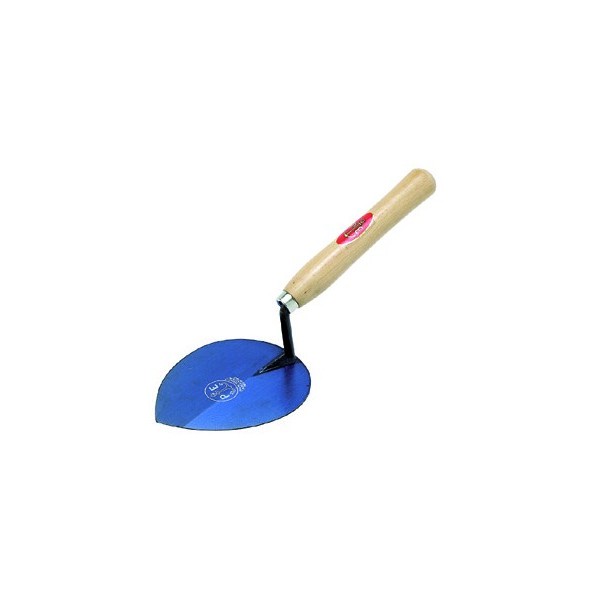 Tilers trowel heart-shaped blade wooden handle Pavan