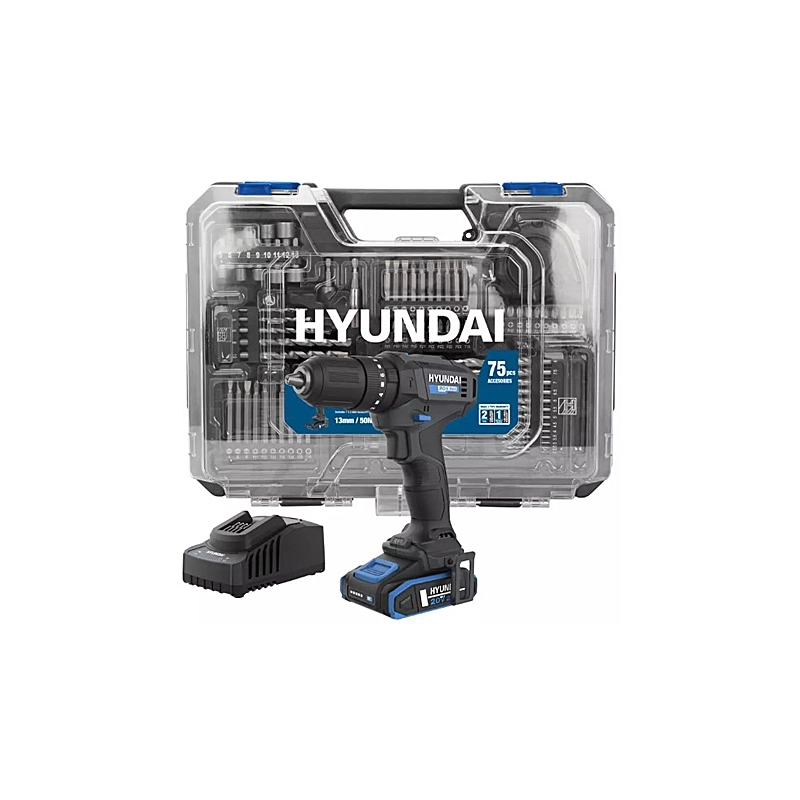 TRAPANO A PERCUSSIONE HYUNDAI CON UTENSILI