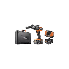 Trapano avvitatore brushless 18V AEG BS18C3BL con 2 batterie, caricabatterie e valigetta