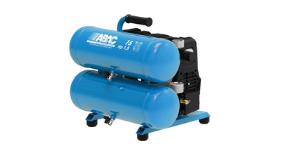 Trolley OS15P compressore a pistone silenzioso - Oilfree - Azionamento diretto Abac