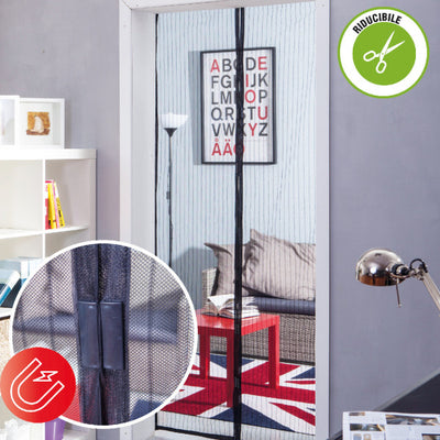 Zanzariera magnetica per porta riducibile 140 x 250 cm Verdelook