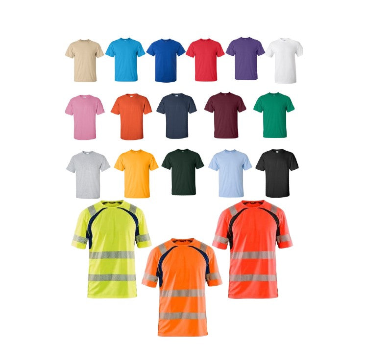 T-shirt da lavoro e T-shirt alta visibilità