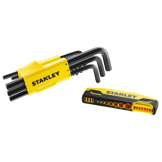 Set 9 Chiavi Maschio Esagonale a Testa Sferica (0-89-904) Stanley