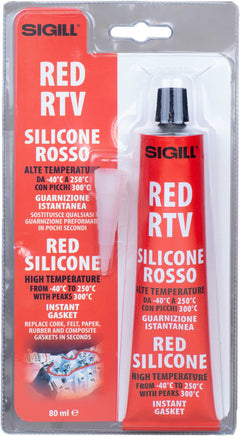 حشية سائلة حمراء Red RTV Gasket NPT Sigill