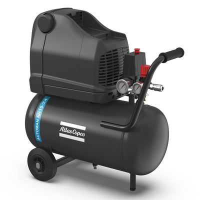 Compressore a pistone a trasmissione diretta 1,5 HP 10 bar AH15E24DOL230/1/50 Abac