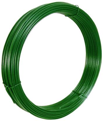Vigor Filo Ferro Plasticato Verde Per Legatura Mt. 100 1,8 Mm