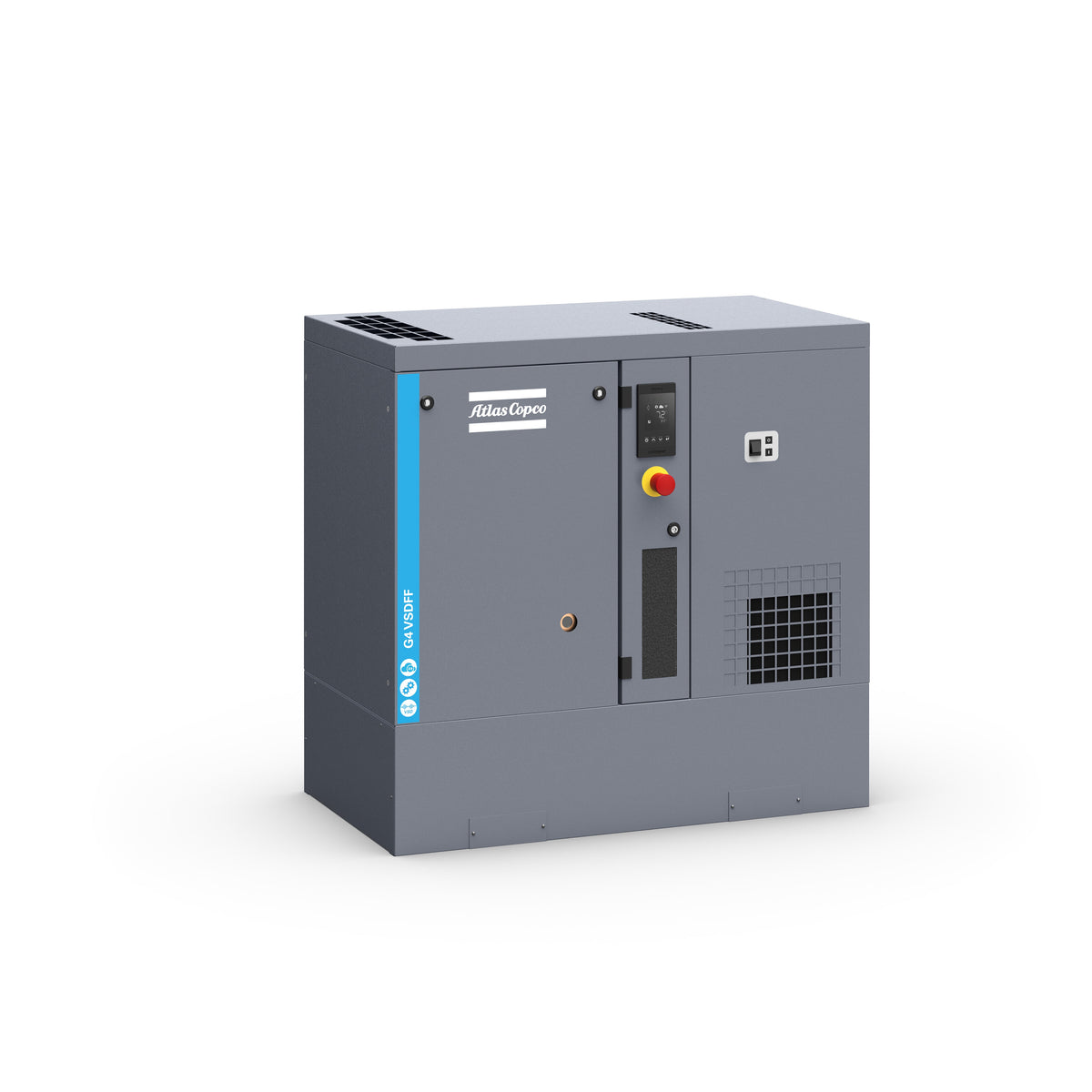 Compressore a vite lubrificato 4 kW 8 bar G4VSDFF-116 460/60 FM meaf Abac