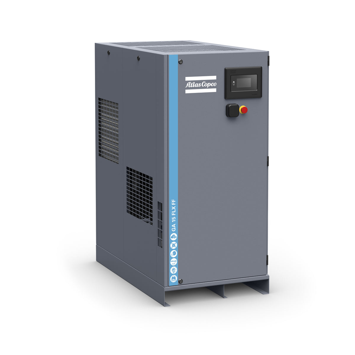 Compressore a vite lubrificato 15 kW 13 bar GA15FLX FF 10 meac 400V Abac