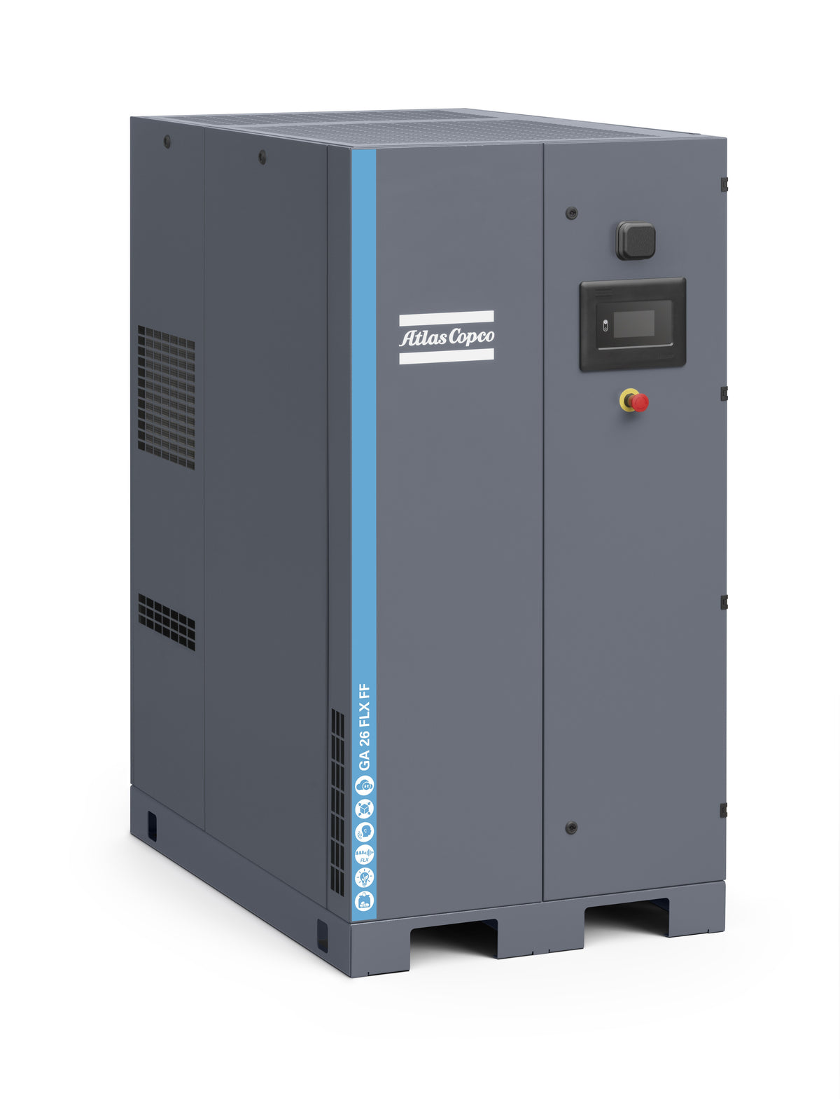 Compressore a vite lubrificato 26 kW 13 bar GA26FLX FF A 13 meac 400V Abac