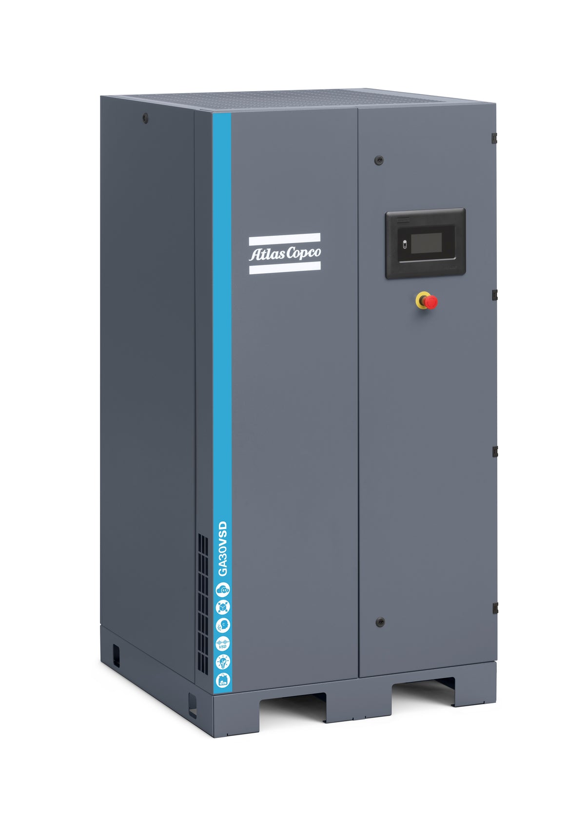 Compressore a vite lubrificato 30 kW 13 bar GA30VSDFF A 13 meaa 400V Abac