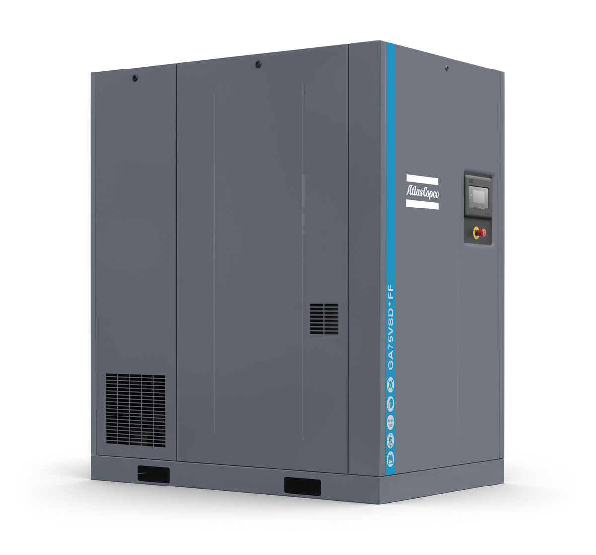 Compressore a vite lubrificato 75 kW 13 bar GA75VSD+FF A 13 meaa 400 50 Abac