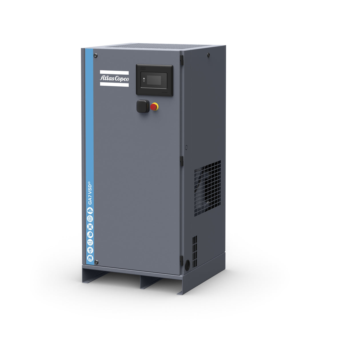 Compressore a vite lubrificato 7,5 kW 13 bar GA7VSDS P FM 13 meaa 400V Abac