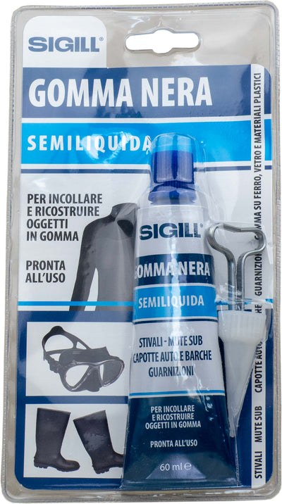 Sigill Gomma Nera Semiliquida - Adesivi - NPT Sigill