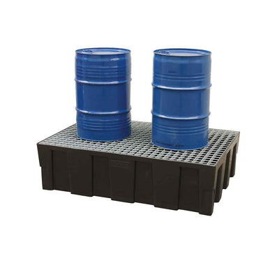 Vasca di raccolta in PE con griglia in acciaio – 224 L 014613 Comi Storage