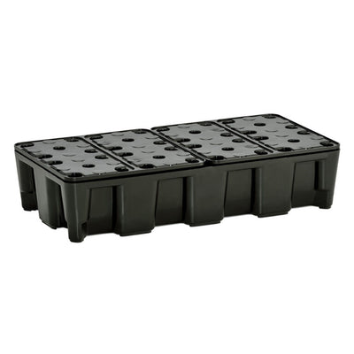Vasca di raccolta con griglia per piccoli contenitori e fusti – 60 L Comi Storage
