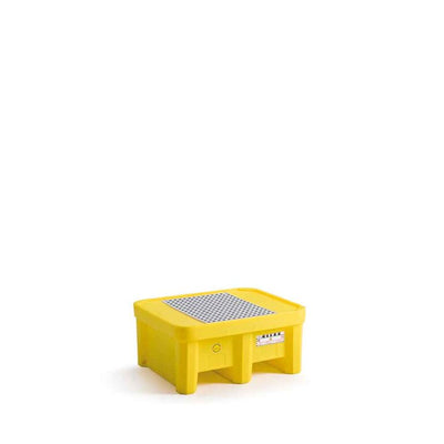 Vasca di raccolta in polietilene con griglia – 1 fusto – 225 L 015207 Comi Storage