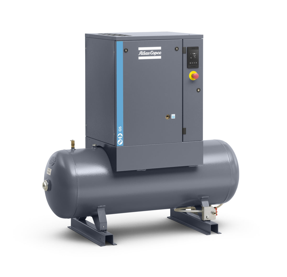 Compressore a vite lubrificato 5,5 kW 10 bar G5P-10 400/50 TM MEAA YD Abac
