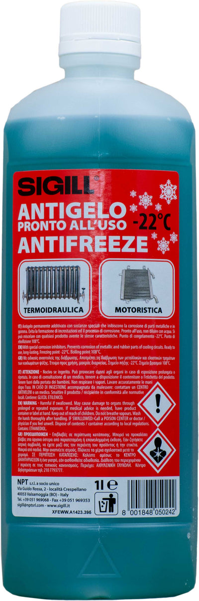 Sigill Antigelo Pronto -22 - Prodotti per auto - NPT Sigill