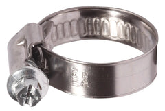 Abrazadera de cinta inox 12 mm con tornillo zincado W2 Unifix