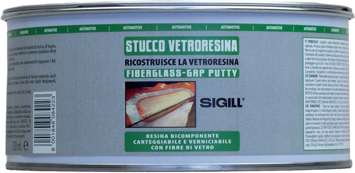 Sigill Stucco Vetroresina - Manutenzione e riparazioni - NPT Sigill