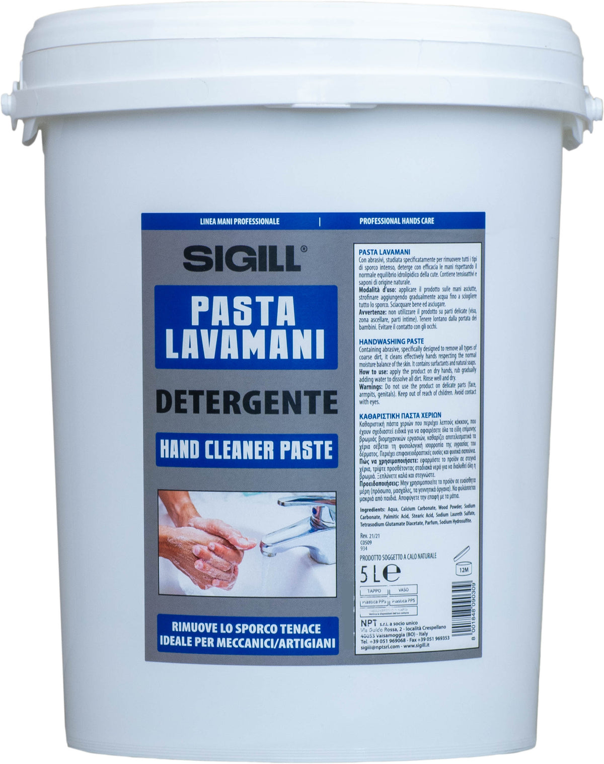 Sigill Pasta Lavamani - NPT Sigill