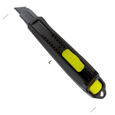 Cutter "All Black" con vite di bloccaggio (corpo ABS) Metrica