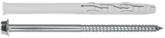 Extended plug with countersunk collar and Combi screw Unifix