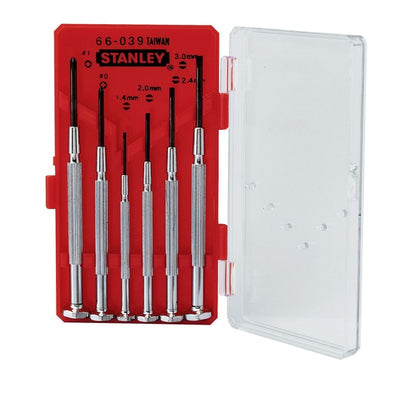 Set 6 Giraviti per Elettronica (1-66-039) Stanley