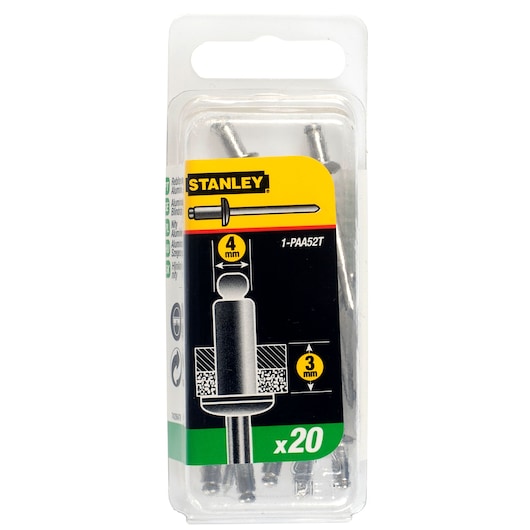 Rivetti in Alluminio (1-PAA52T) Stanley