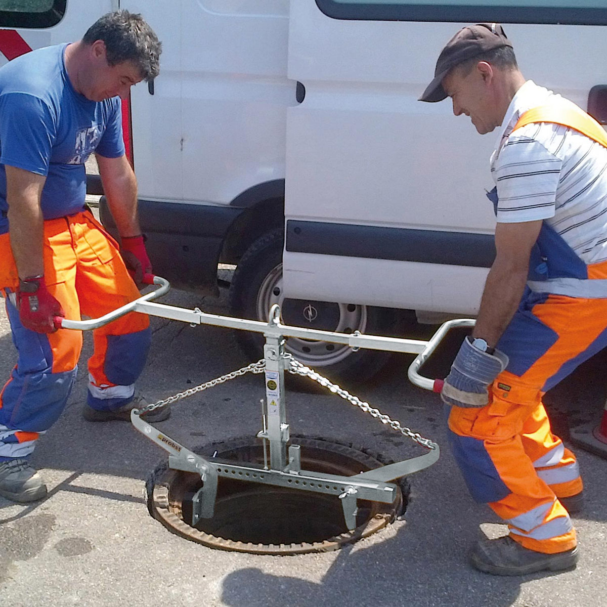 Probst SRZ-M Pinza per telai e coperchi di chiusini