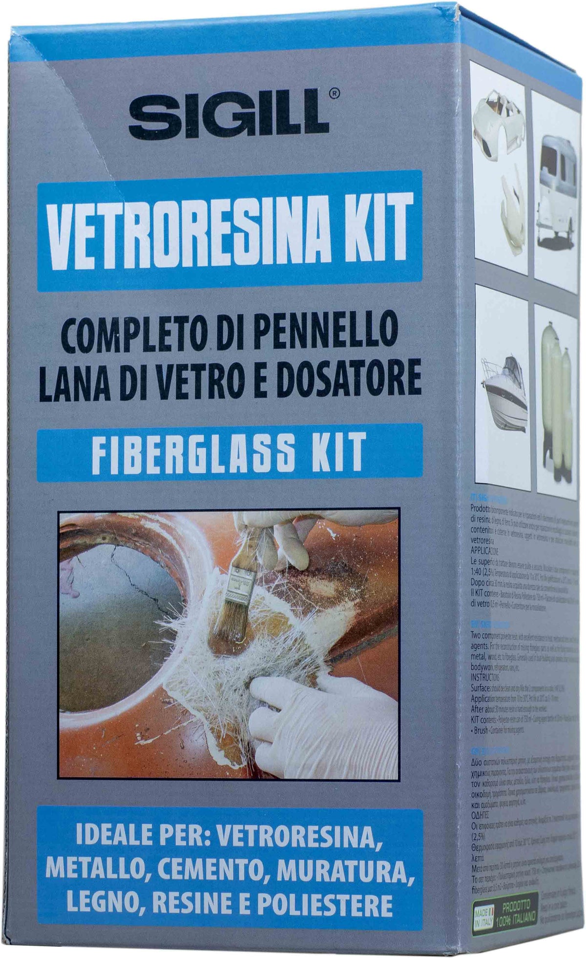 Sigill Vetroresina Kit - Manutenzione e riparazioni - NPT Sigill