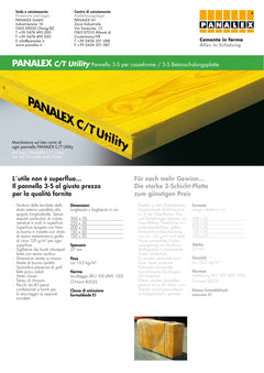 Panel 3-S para encofrados C/T Utility Panalex