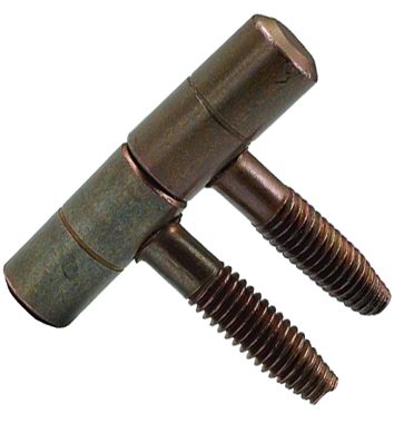 Cerniere T/Anuba Acciaio Vigor Tradiz.Bronzate 9 Mm