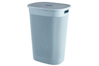 Portabiancheria con coperchio Filo 55 L 44x35x61 cm azzurro Curver